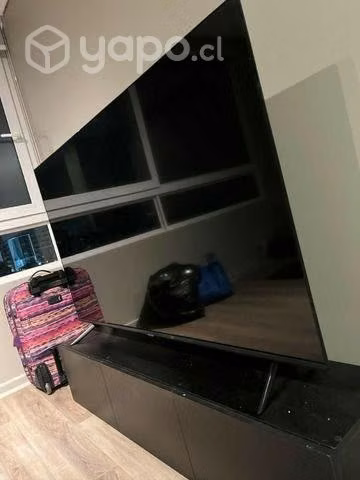 Tv Samsung de 65 pulgadas + rack negro de IKEA - Imagen 2