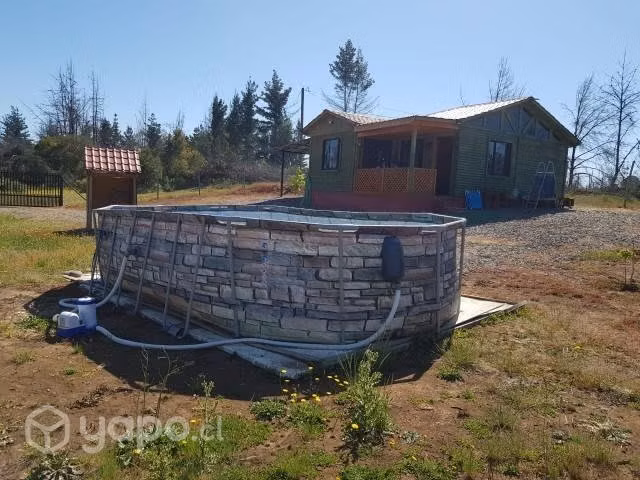 Vendo parcela con casa y piscina - Imagen 5