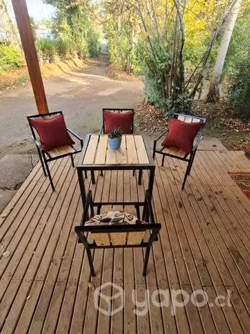 Juego de terraza