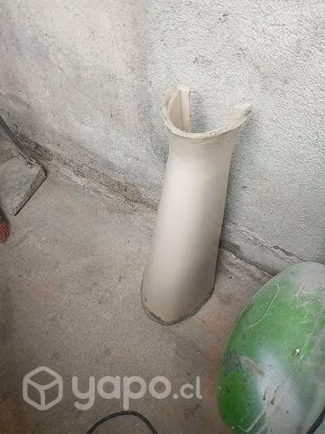 Pedestal y lavamano