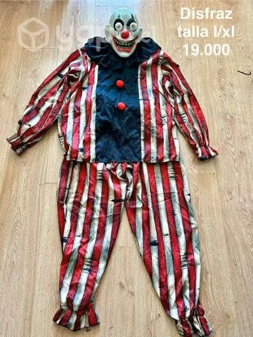Disfraz payaso adulto