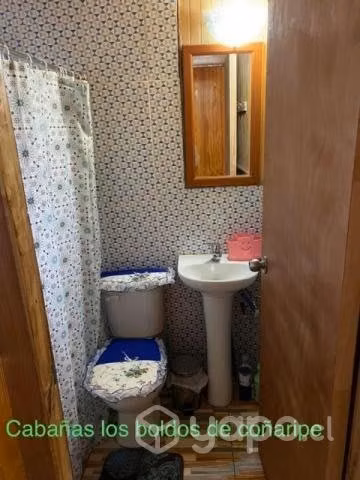 Cabañas con tinajas en coñaripe