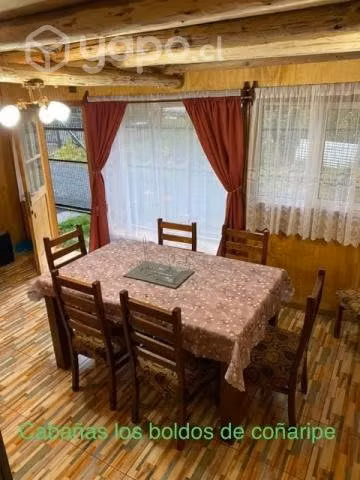 Cabañas con tinajas en coñaripe