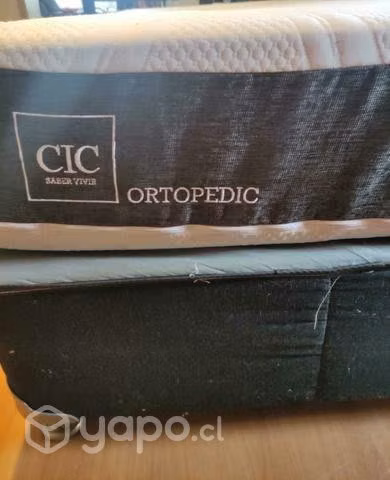 Cama Box spring CIC Ortopedic