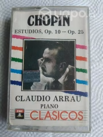 Arrau Chopin estudios casette