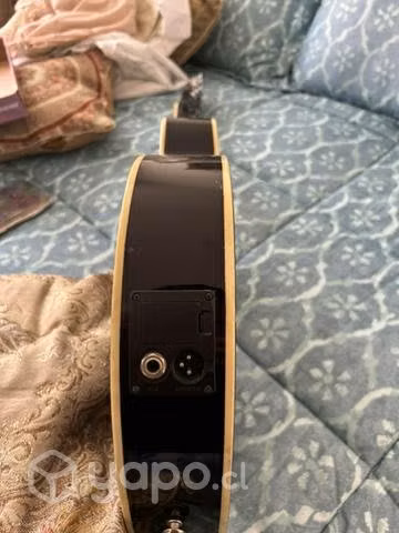 Guitarra Freeman electroacústica con afinador