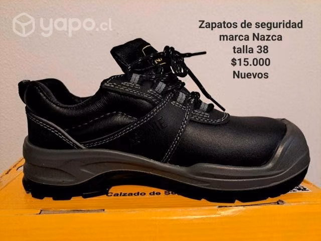 Zapato Seguridad Nazca Talla 38