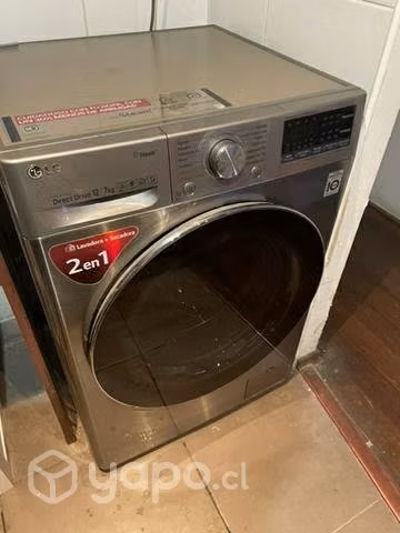 Lavadora secadora LG 12kg/7kg