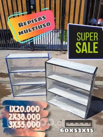 Repisas multiuso