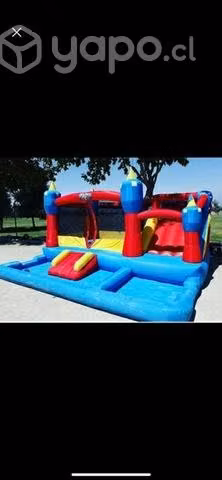 Arriendo Castillo Inflable Grande Cumpleaños Even