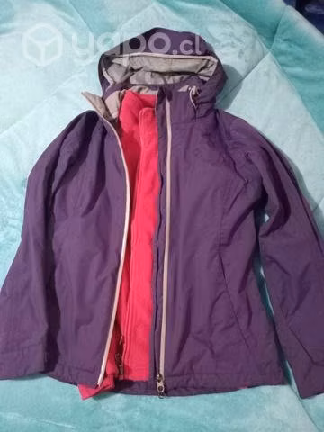 Chaqueta 3en 1 Impermeable térmica y transpirable