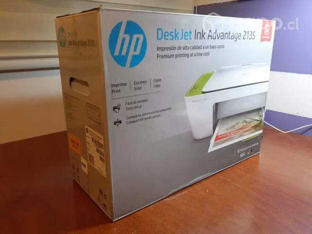 Impresora NUEVA HP Deskjet Ink Advantage 2135 - Imagen 2