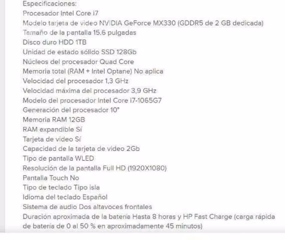 Notebook HP