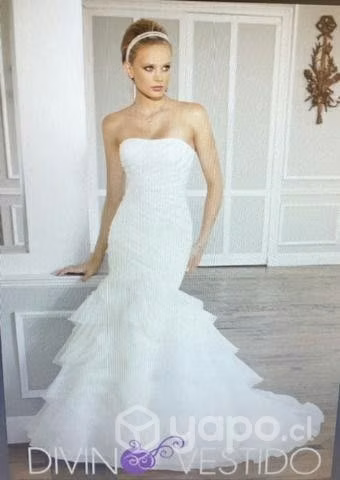 Vestido de novia modelo Sirena