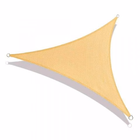 Toldo vela sombra malla anti uv triangular 5x5x5