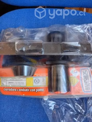 Cerradura de embutir con pomo