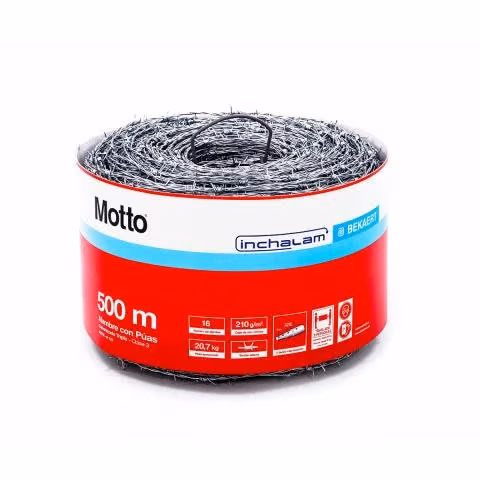 Alambre inchalam pua motto 16 x 500 mts