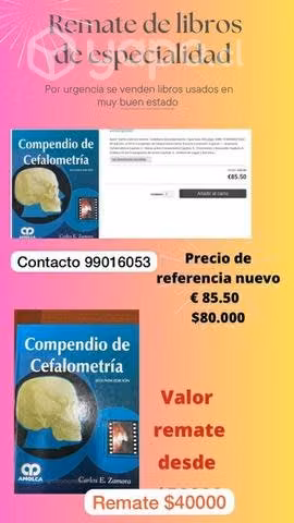 Libro Compendio de Cefalometria, Carlos E Zamora