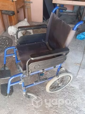 Silla ruedas paseo adulto mayor
