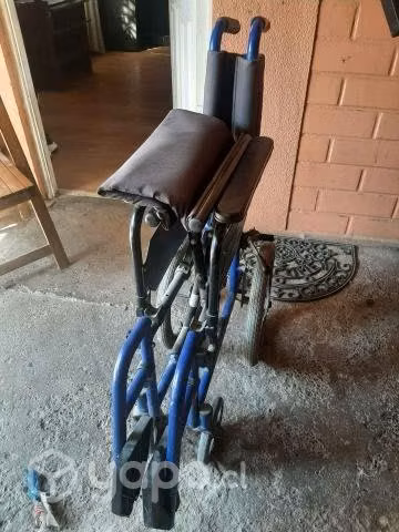 Silla ruedas paseo adulto mayor