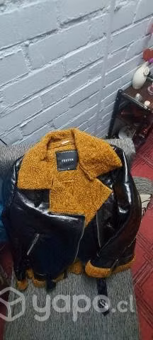 Chaqueta foster charol con chiporro talla XS - Imagen 3