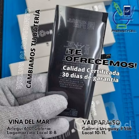 cambio de bateria para celulares