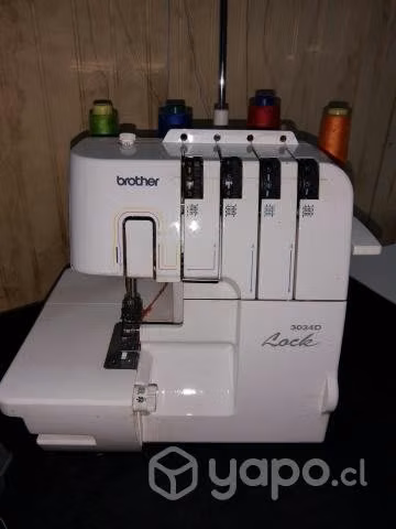 Maquina de coser overlock brother+ recta de regalo