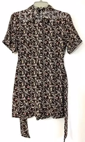 Vestido NO Elástico Marca Mor Talla Xs Café