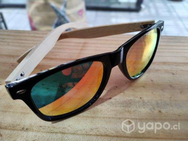 Lentes Bambú espejados NUEVOS - Imagen 4