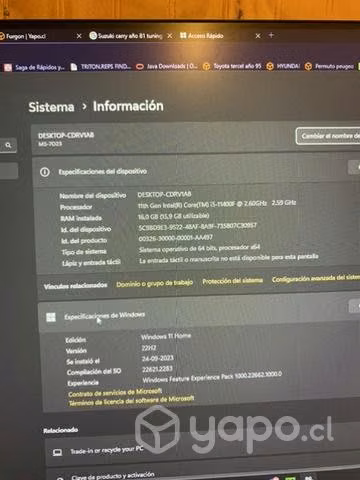 Computador Gamer RTX 3060 Intel I5 11 (Permutable) - Imagen 3