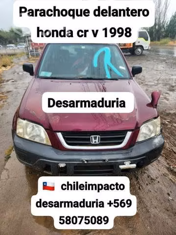 Para choque delantero Honda crv 1998