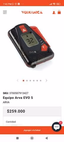 Tranceptor avalanchas ortovox y arva - Imagen 3