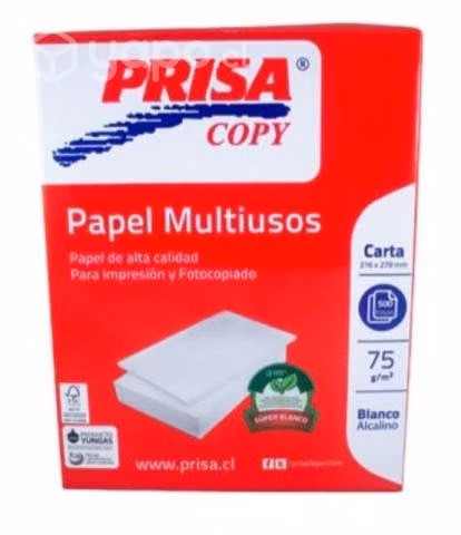 Resma papel carta
