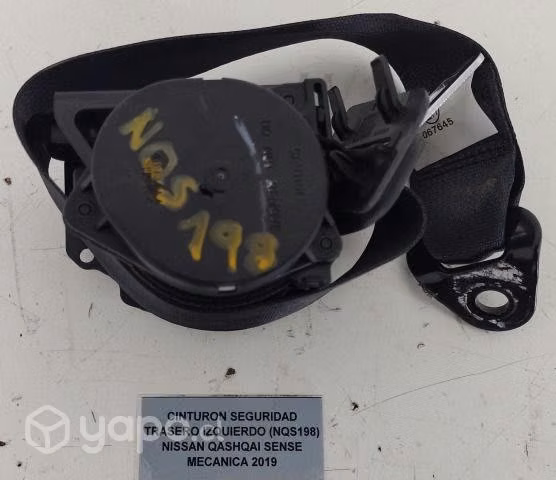 Cinturon Seguridad Tras Izq Nissan Qashqai 2019
