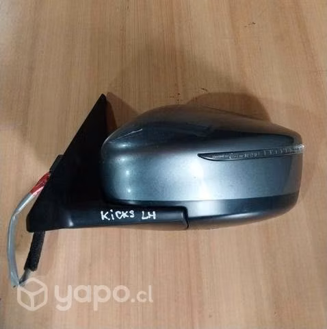 Retrovisor Izquierdo Nissan Kicks sin vidrio