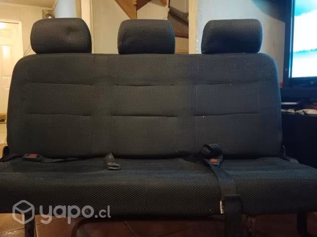 Asientos abatibles para furgón