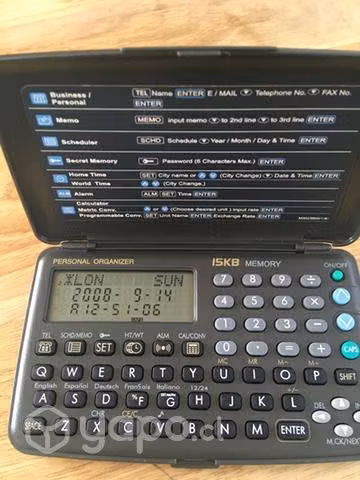 Calculadora y agenda digital