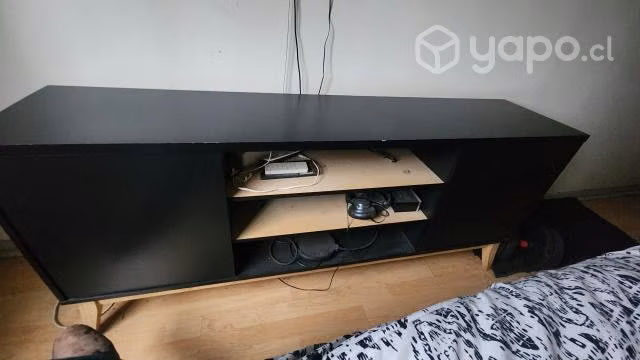 Mueble TV Negro Hasta 60" - Imagen 4