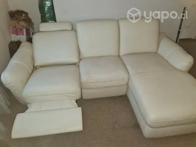 Sillon 3 cuerpos cuero original marca Rosen