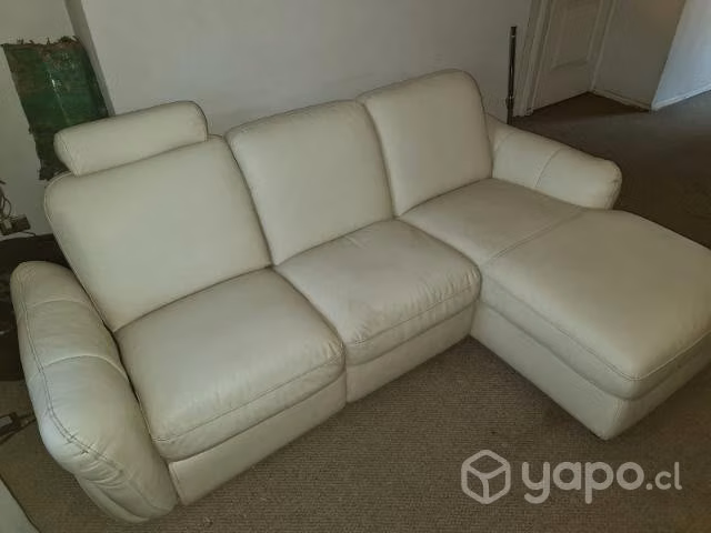 Sillon 3 cuerpos cuero original marca Rosen