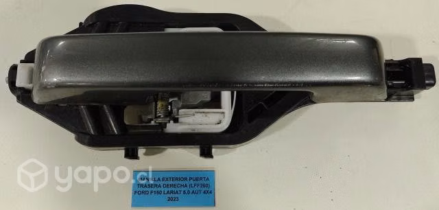 Manilla Exterior Puerta Trasera Derecha Ford F150