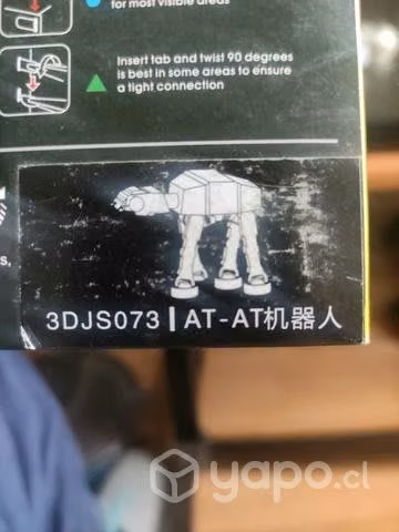 Modelo metálico armable AT-AT Star Wars