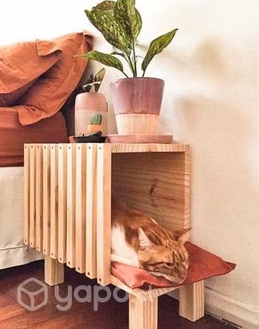 Casa adorable para tus mascotas de madera