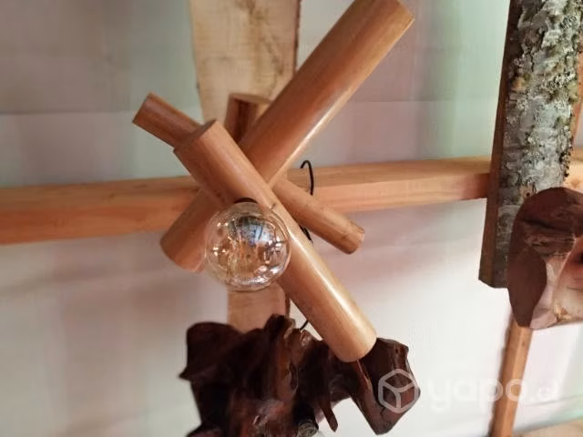 Lamparas en Madera - Imagen 2