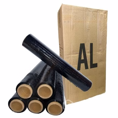 Caja Film Stretch Negro 6 Unidades