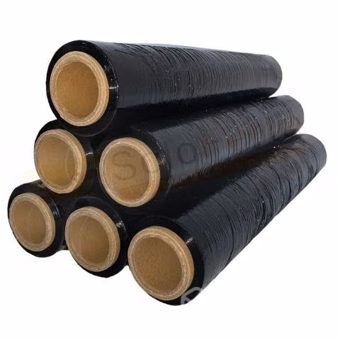 Caja Film Stretch Negro 6 Unidades