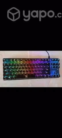 Teclado Hyper X Alloy Origins Core, Switch Red