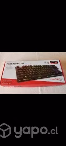 Teclado Hyper X Alloy Origins Core, Switch Red