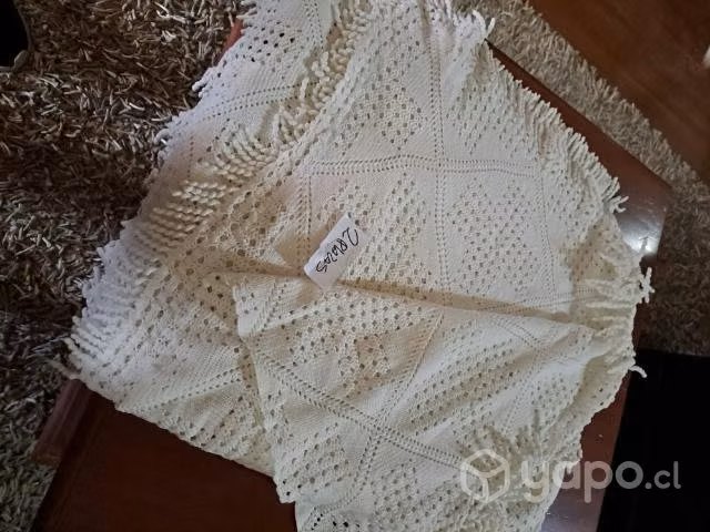 Cubrecamas crochet
