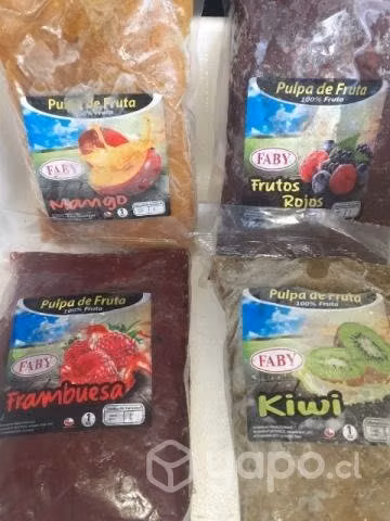 Pulpas de fruta Naturales Congeladas